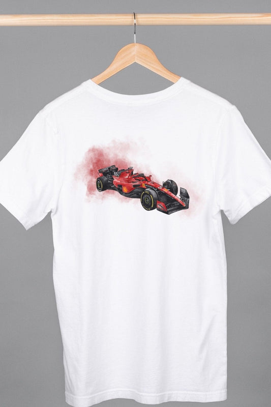 Pitlane Formula One Ferrari Carlos Sainz T-Shirt 55