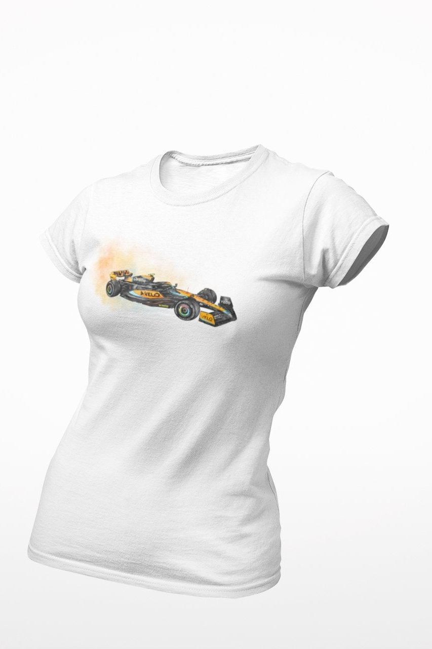 Racing-inspired McLaren T-Shirt with Oscar Piastri's Number
