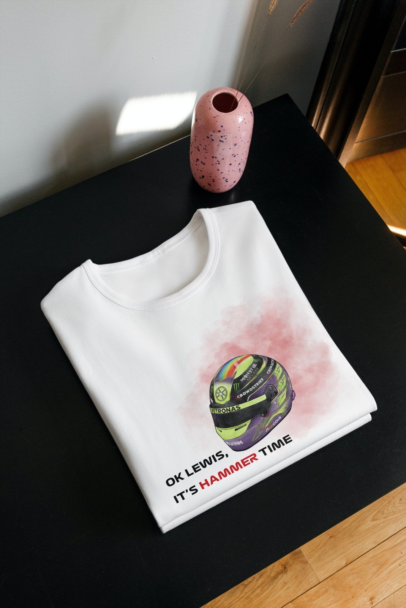 Mercedes Lewis Hamilton t-shirt Hammer time